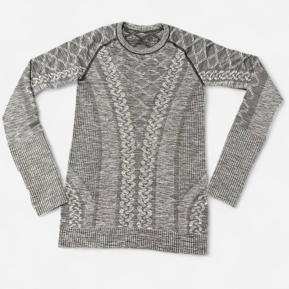 lululemon athletica Tops - Lululemon Rest Less Pullover Heathered Grey Sz 6 Cozy ✨